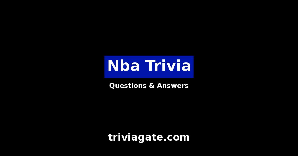 Nba trivia image